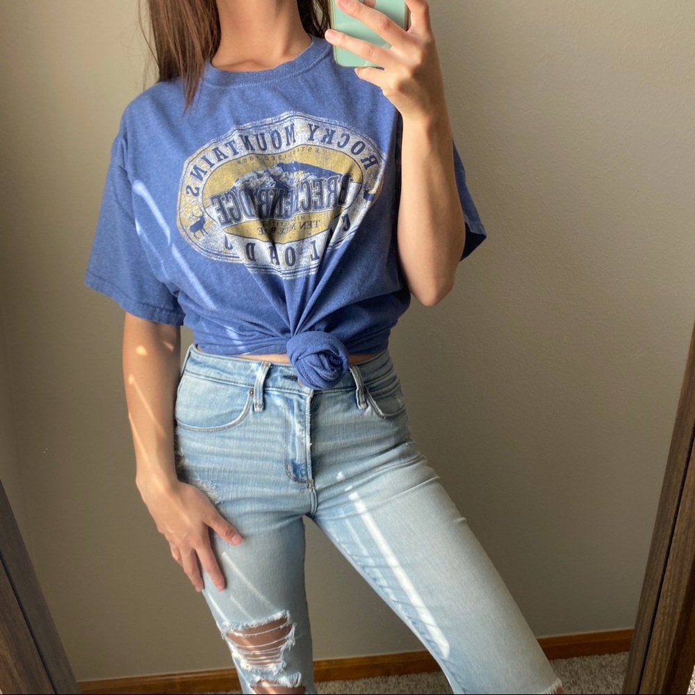 Rocky Mountains Colorado graphic tee, XL